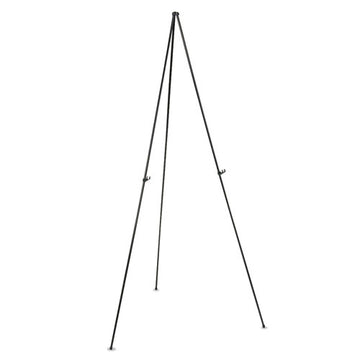 Quartet® Full Size Instant Easel, 62-3-8" Maximum Height, Steel, Black freeshipping - TVN Wholesale